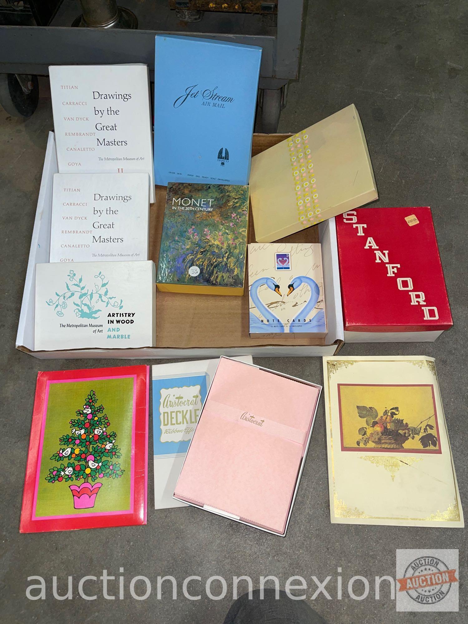 Stationery sets, note card sets