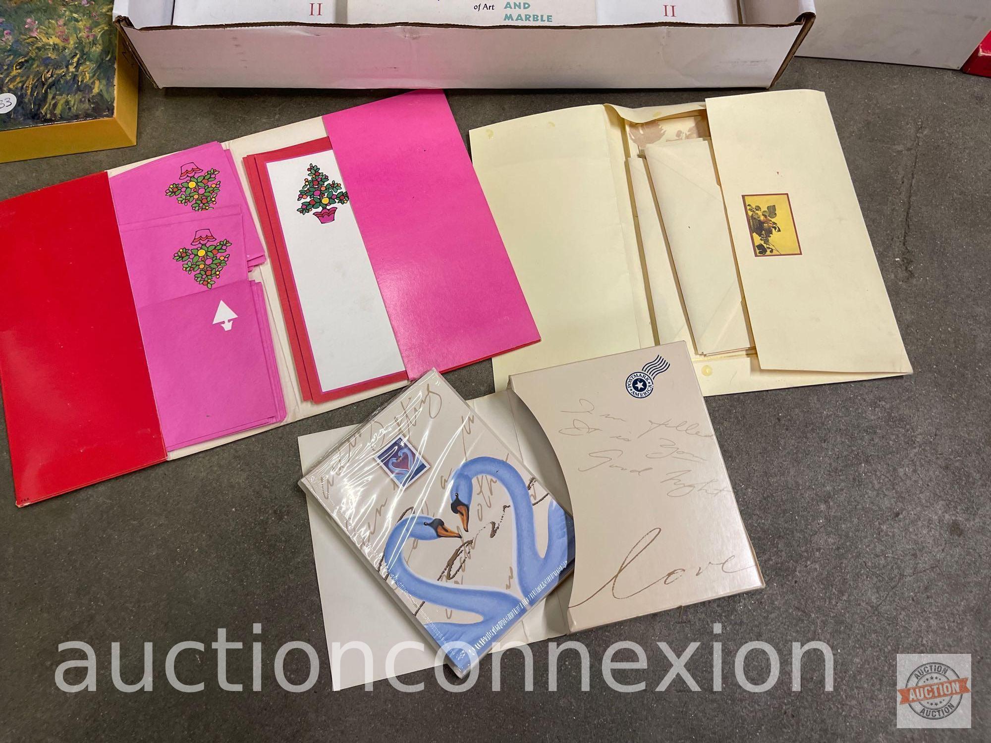 Stationery sets, note card sets