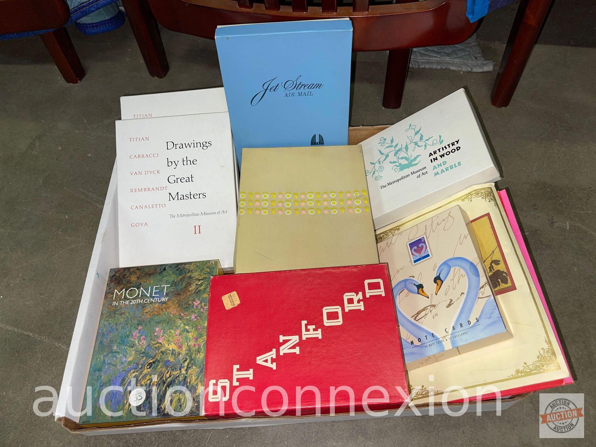 Stationery sets, note card sets