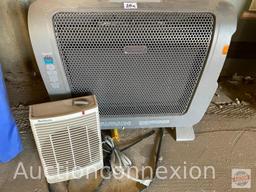 Heaters - 2 portable heaters - 1 Sm. Holmes, 1 Honeywell