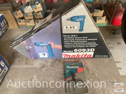 Drill - Makita 3/8" Cordless Driver Drill model 6093D & Chuck key new in pkg