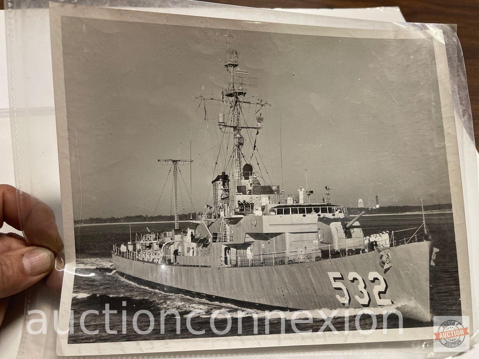 Photographs - 4 - 8x10 Naval ship glossy's