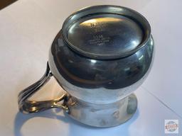 Pitcher - Reed & Barton silver solder #3600 16oz USN, 6"