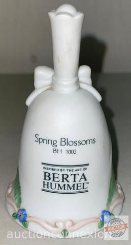 Hummel Bell, Spring Blossoms, orig. box 4"h, 1996 Goebel inspired by the art of Berta Hummel