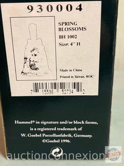 Hummel Bell, Spring Blossoms, orig. box 4"h, 1996 Goebel inspired by the art of Berta Hummel