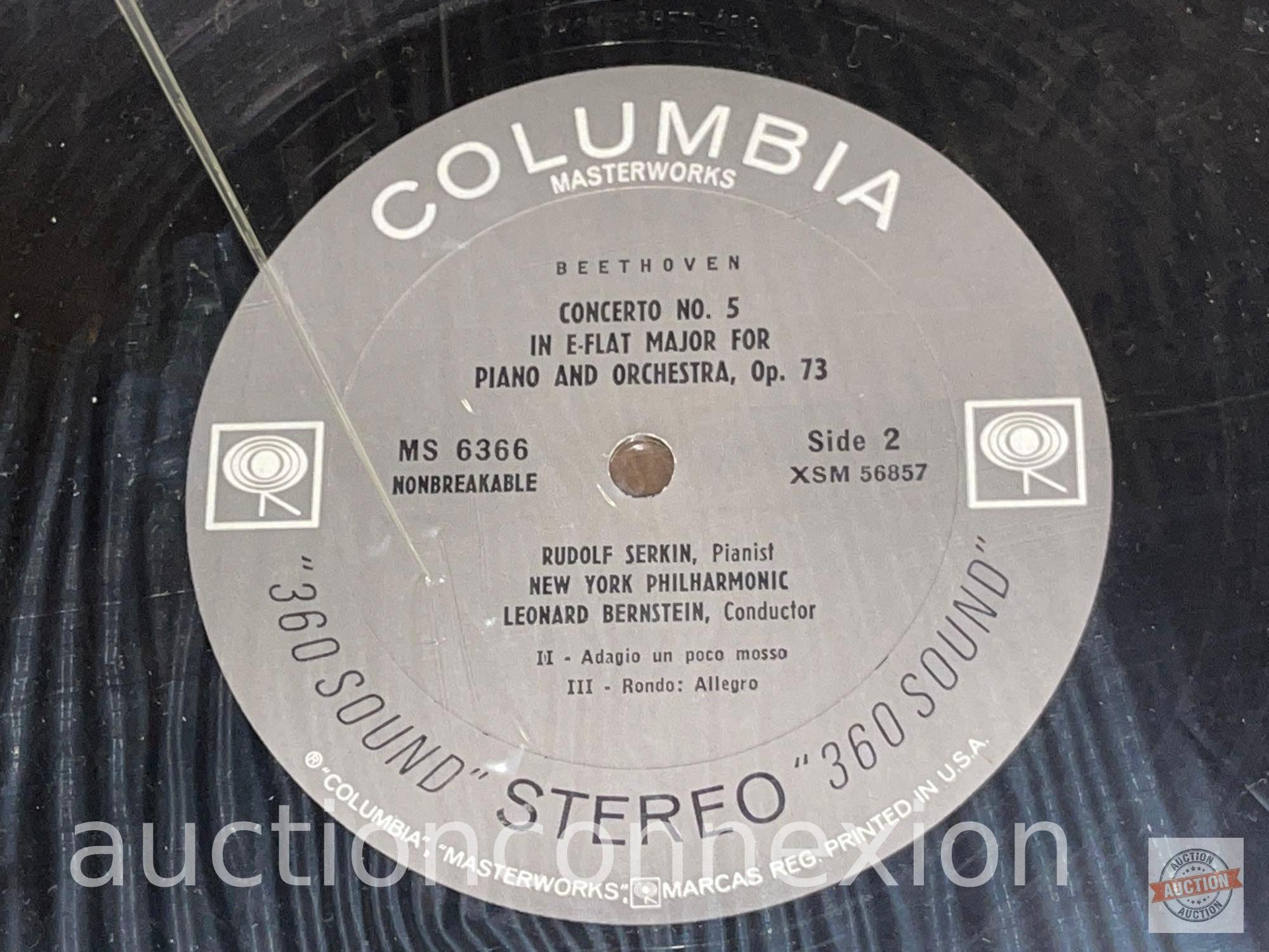 Record Album - 2 Columbia Records, 1962 New York Philharmonic and the Philadelphia Orchestra