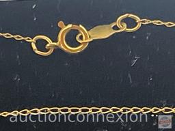 Jewelry - Necklace, 14k 0.6 grams, 16"