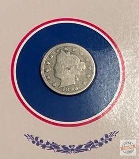 25 years of Liberty Head Nickels, PCS, Postal Commemorative Society, 24 ct