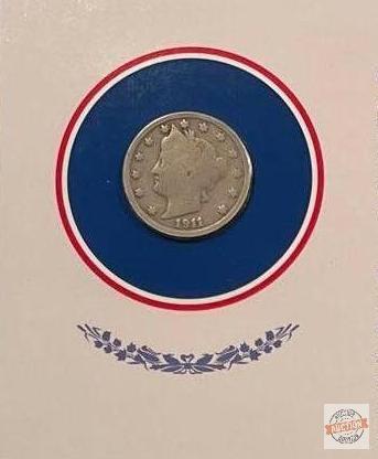 25 years of Liberty Head Nickels, PCS, Postal Commemorative Society, 24 ct