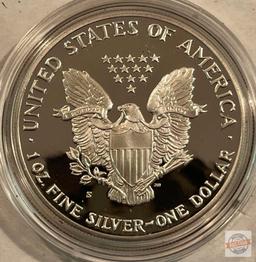 Silver - 1992s American Eagle .999 Silver 1 troy oz Proof Bullion Coin