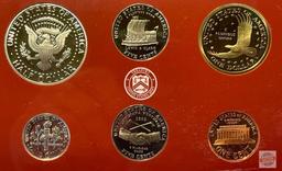 Silver - 2004s US Mint Silver Proof Set, 11 coins (7-90% silver)