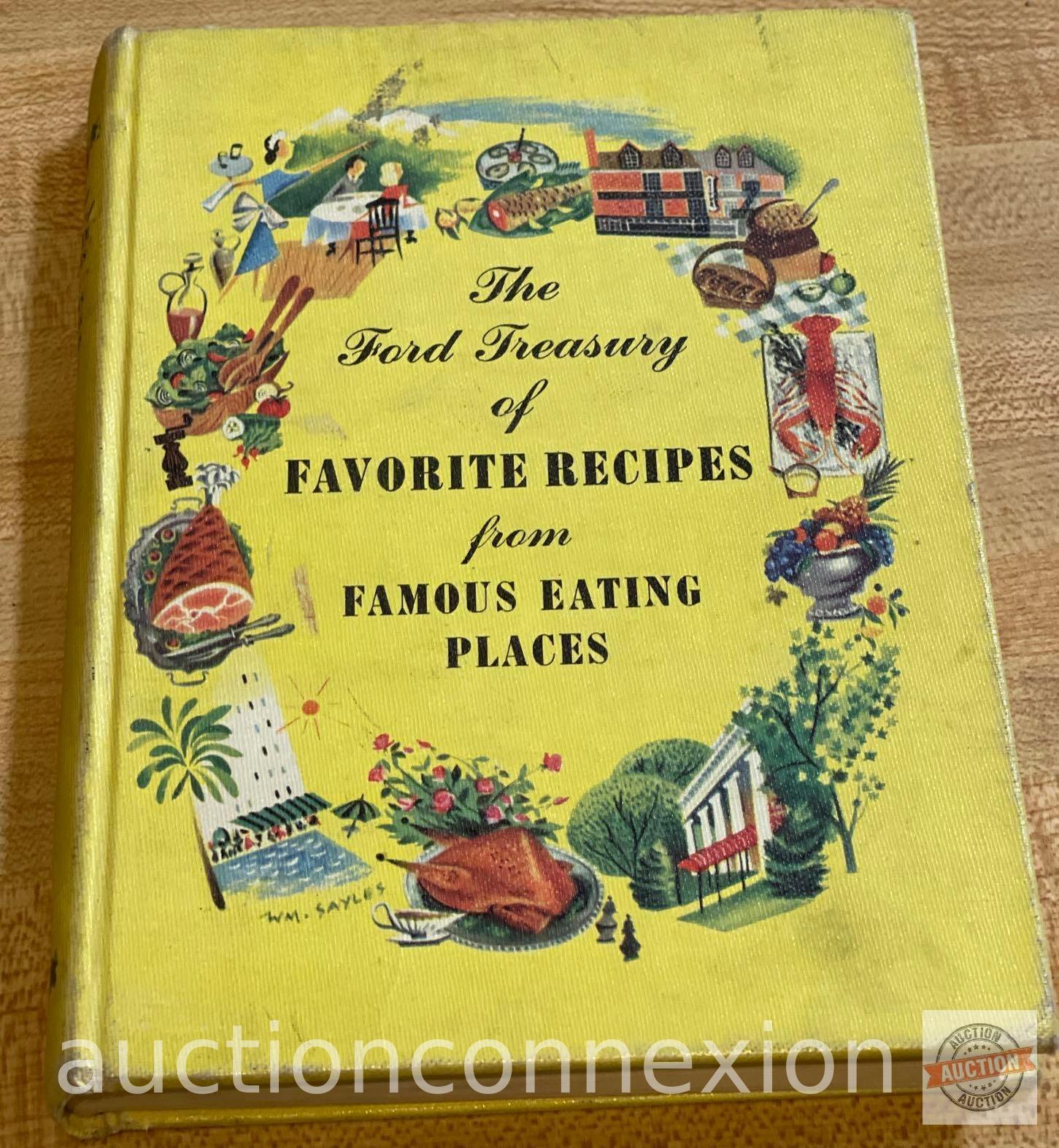 Books - Vintage Cookbooks - 10 from the 1930's-1940's