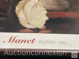 Artwork - Print, still life, Manet Peonies
