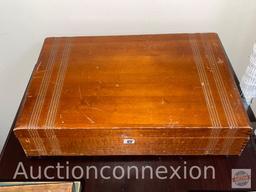Vintage Flatware and chest, 1940's pattern