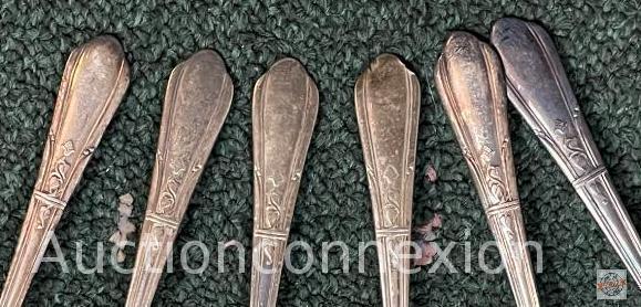 Vintage Flatware and chest, 1940's pattern
