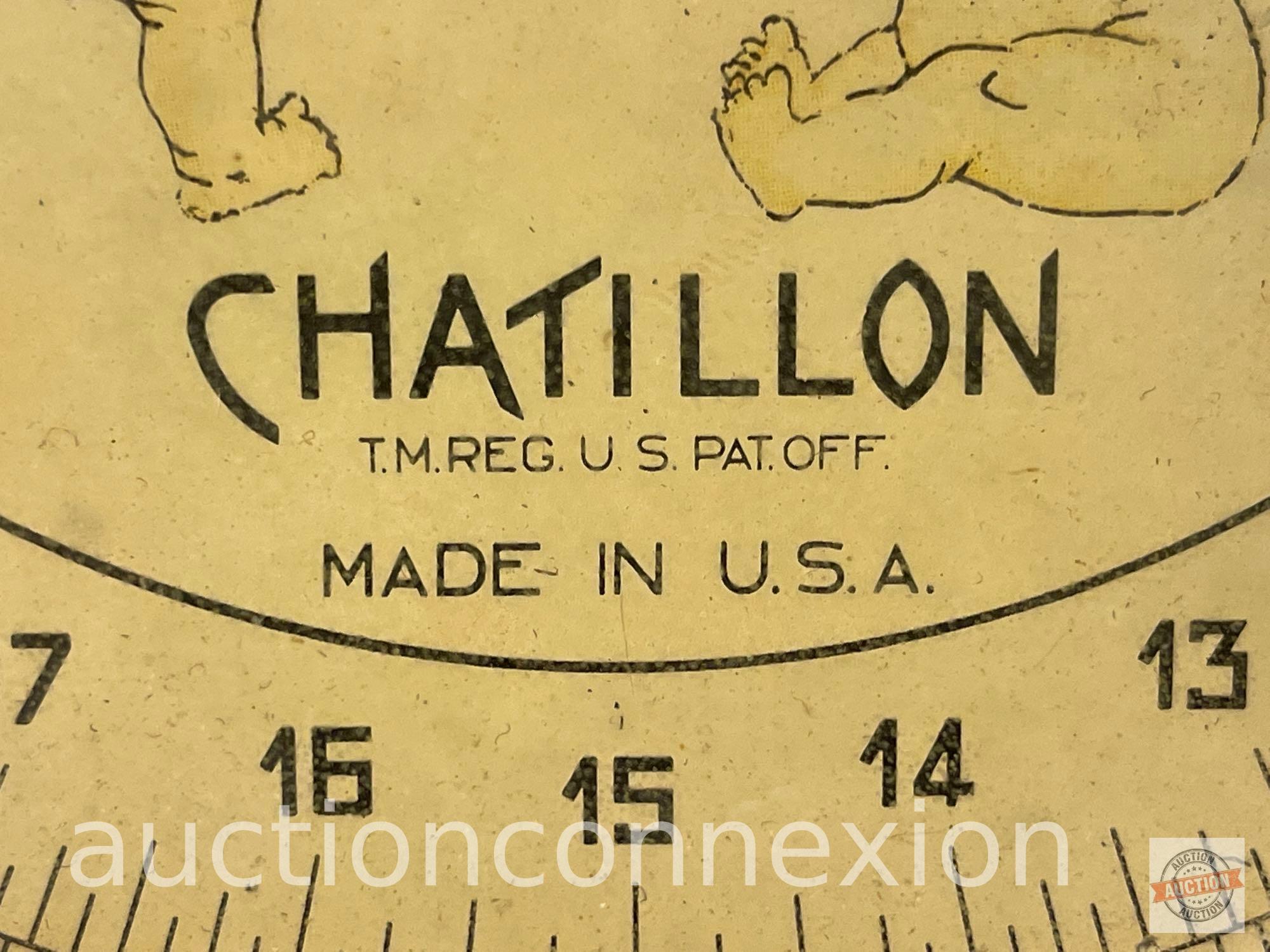 Vintage Chatillon baby scale