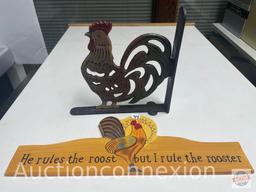 Decor Sign - Rooster