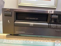 Electronics - JVC compact Disc Player, 6 disc magazine slot, model XL-M505