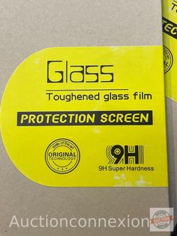 10 Glass Film Protection Screens, 9H Super Hard, 9"hx6.5"w