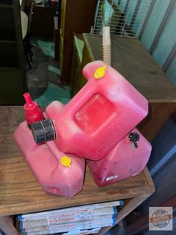 Gas cans - 3