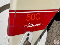 Vintage Vitamaster 50C Exercise Bicycle, strap is off