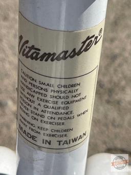 Vintage Vitamaster 50C Exercise Bicycle, strap is off