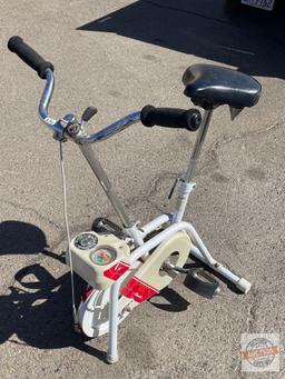 Vintage Vitamaster 50C Exercise Bicycle, strap is off