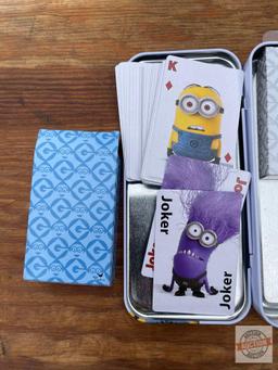 Toys - Despicable Me Minion 2 deck playing cards in collector tin