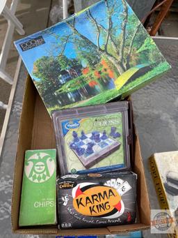 Games - Games and puzzles, Skip-Bo, Phase 10, Solitaire chess, Tripoley, Blokus, Score Four