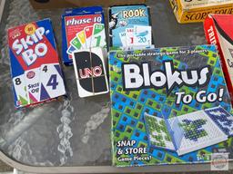 Games - Games and puzzles, Skip-Bo, Phase 10, Solitaire chess, Tripoley, Blokus, Score Four