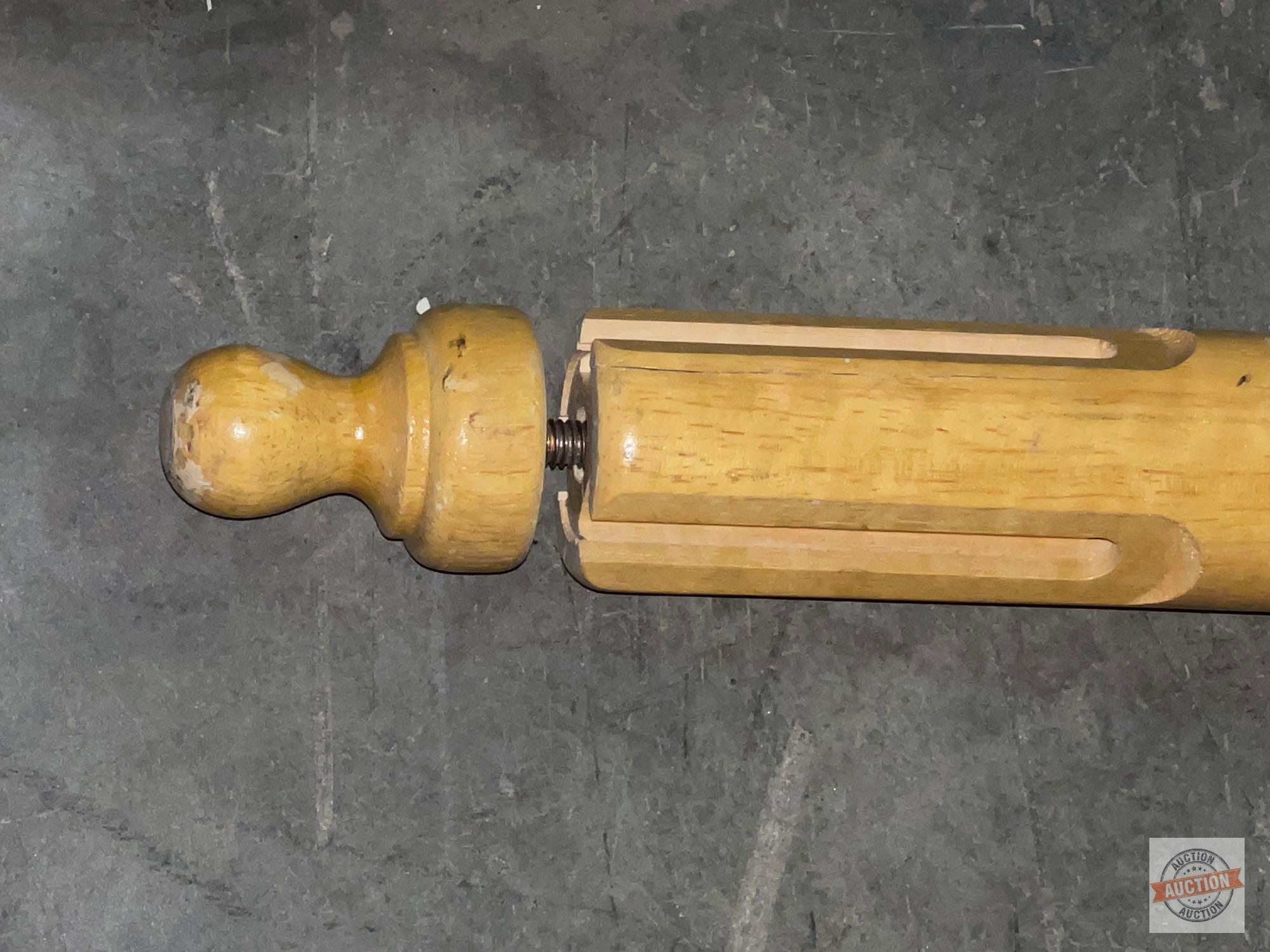 Coat racks - 2 wooden coat rack trees