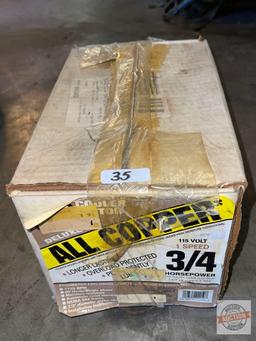 Automotive - Evaporative Cooler motor, Frostline A O Smith Co.