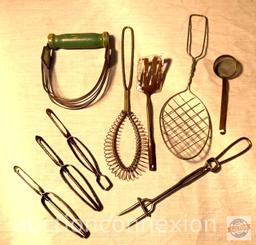 Vintage kitchen utensils