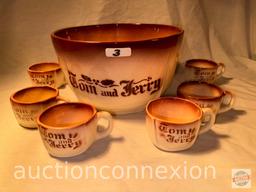 Dishware - Vintage Tom & Jerry 7pc punch set