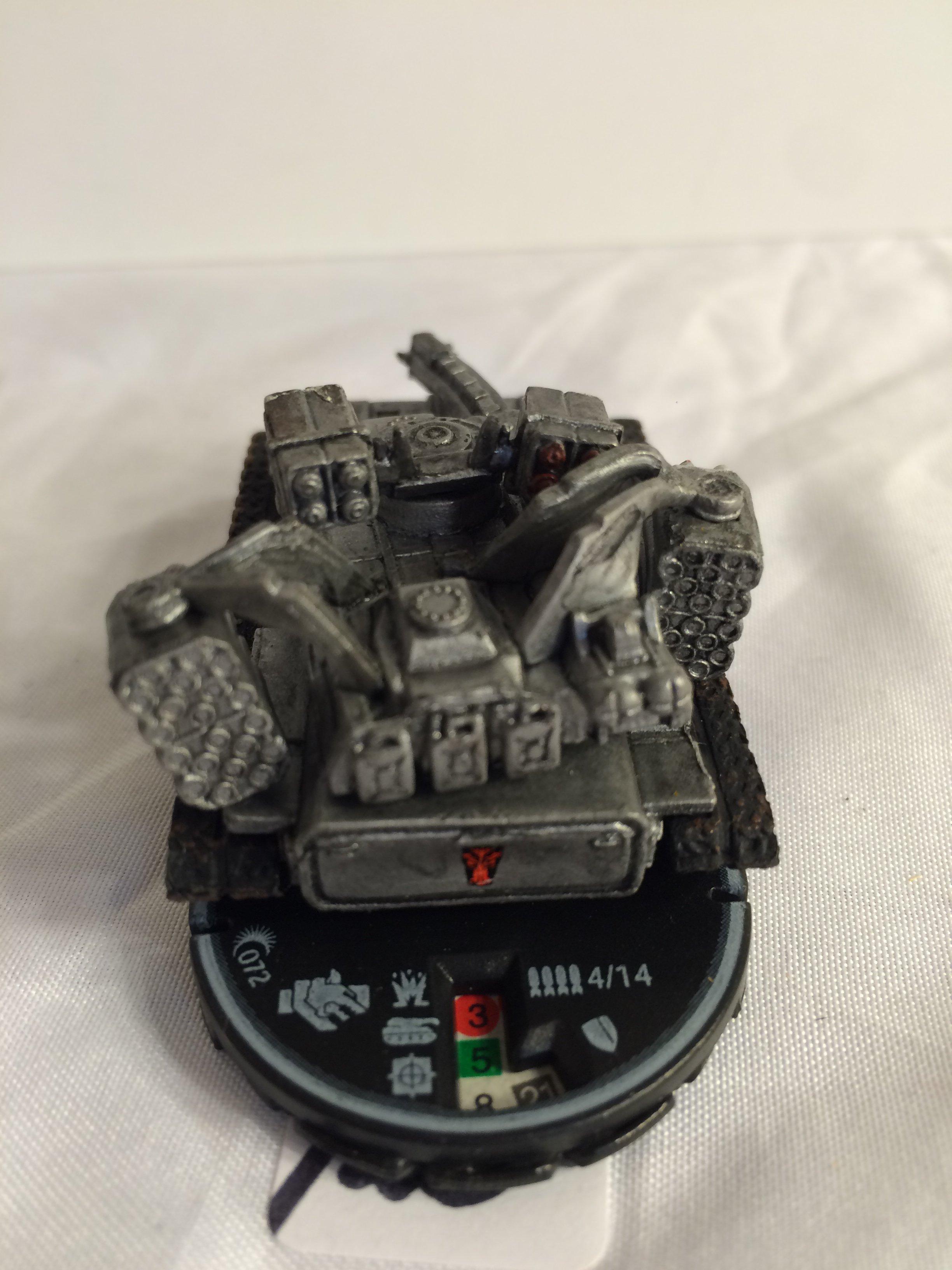 Collector Loose 2002 Wizkids Miniature Mechwarrior War Vehicle 101 Behemoth II Tank