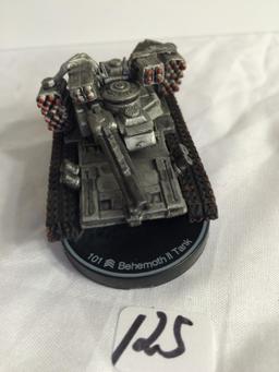 Collector Loose 2002 Wizkids Miniature Mechwarrior War Vehicle 101 Behemoth II Tank