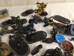 Lots Of Pieces Loose Collector Wizkids Miniatures Mechwarrior War Vehicles & Figures Damage