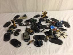 Lots Of Pieces Loose Collector Wizkids Miniatures Mechwarrior War Vehicles & Figures Damage