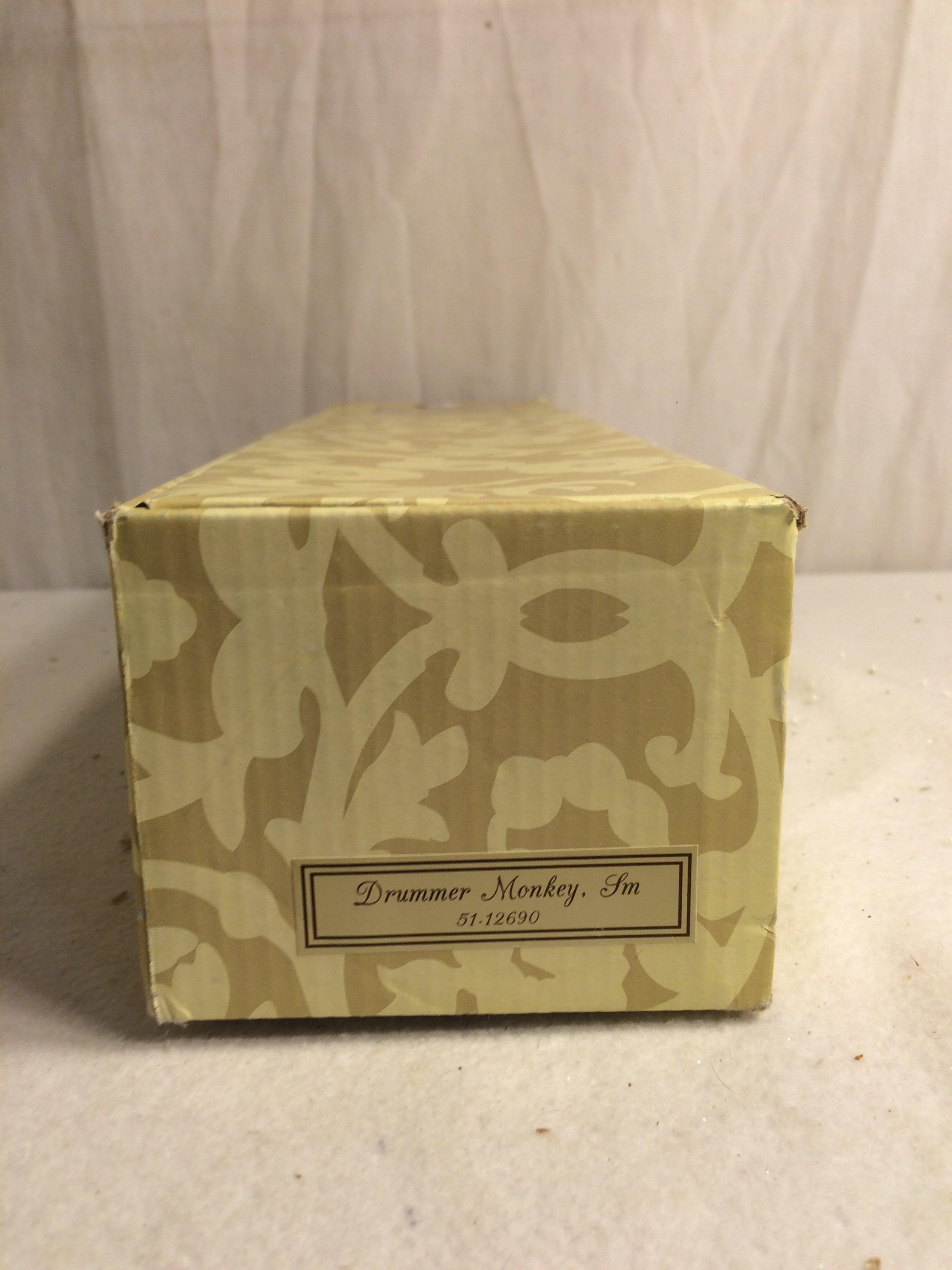 Collector Mark Roberts:Drummer Monkey Small 51-12690 Limited Edition #89 of 500W/Coa 15.3/4" Tbox