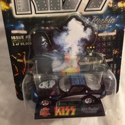 Collector NIP Nascar Racing Champions KISS Hot Rockin' #4 Limited Edition 1:64 Scale Die Cast Car