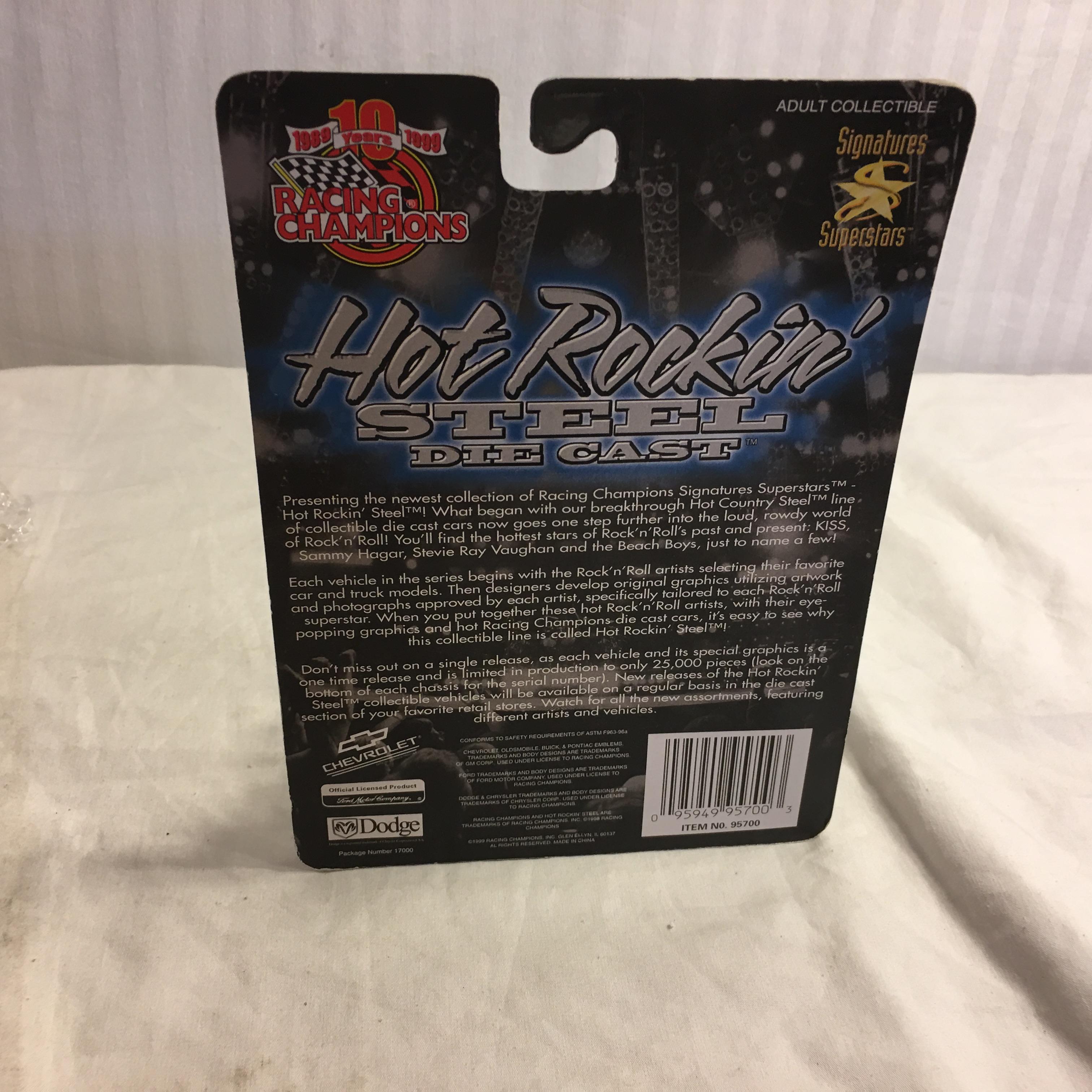 Collector NIP Nascar Racing Champions KISS Hot Rockin' #4 Limited Edition 1:64 Scale Die Cast Car