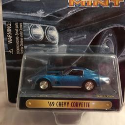 Collector NIP Nascar Racing Champions Mint Classic Die Cast 1/64 Scale Car '69 Chevy Corvette"