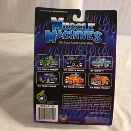 Collector NIP Funline Muscle Machines Die Cast "41 Willys Coupe Car"   1:64 Scale Die Cast Car