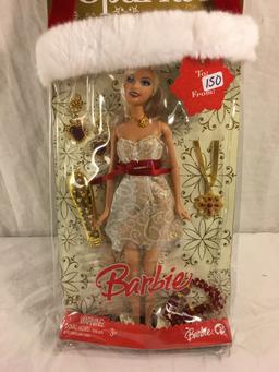 NIB Mattel Barbie 2008 Holiday Sparkle Barbie Doll 12"Tall