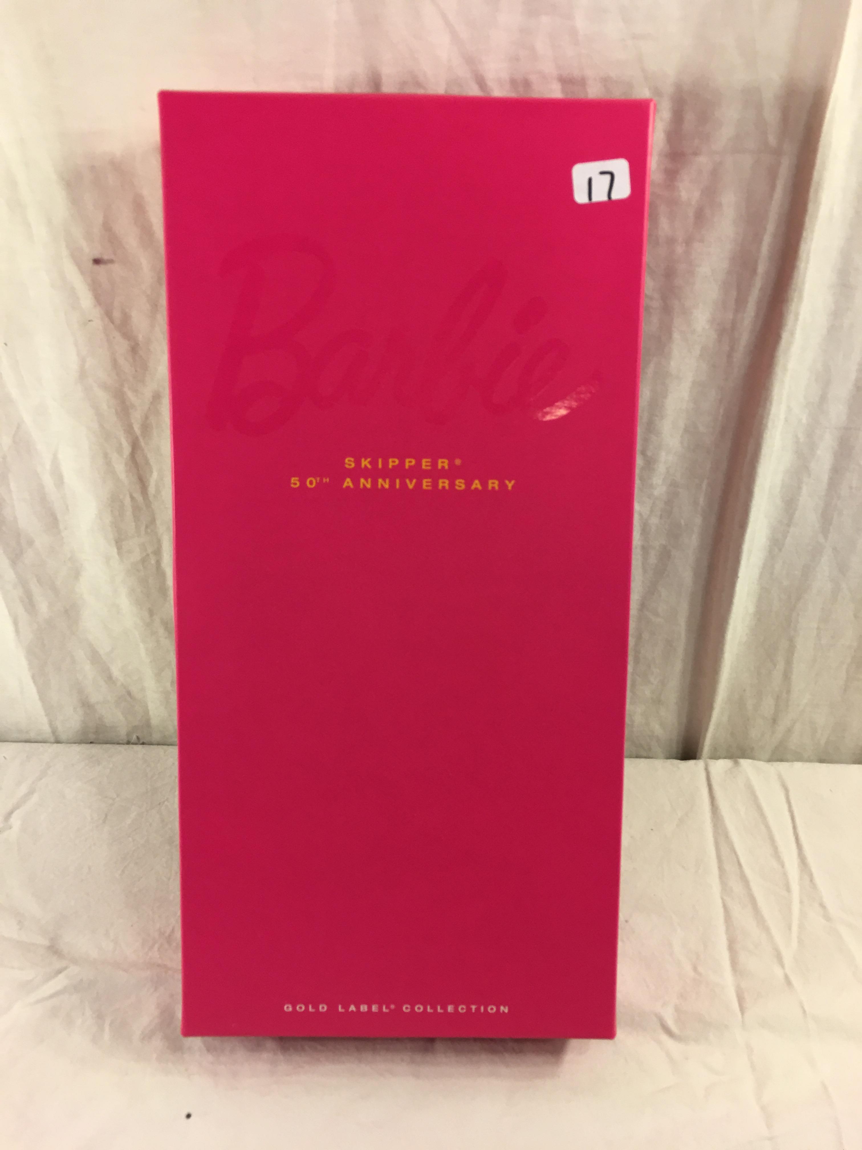 NIB 2013 Mattel Gold Label Collection Barbie Sikker 50th Anniversary Doll 13.5"tall Box Size
