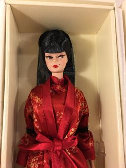 NIB 2004 Mattel Limited Edt. Barbie Fashion Model Collection Chinaoiserie Red Moon Silkstone Doll 12
