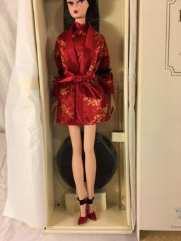 NIB 2004 Mattel Limited Edt. Barbie Fashion Model Collection Chinaoiserie Red Moon Silkstone Doll 12