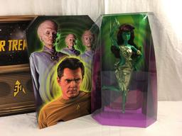 NIB Mattel Barbie Star Trek 50th Anniversary Doll 14.1/2"Tall Box Size