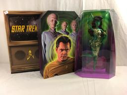 NIB Mattel Barbie Star Trek 50th Anniversary Doll 14.1/2"Tall Box Size