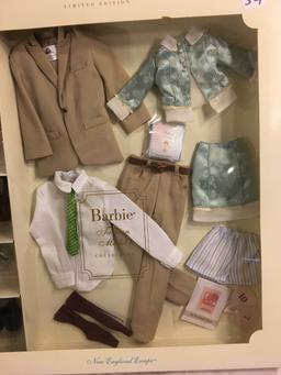 NIB 2003 Mattel Limited Edition Barbie Fashion Model Collection New England Escape
